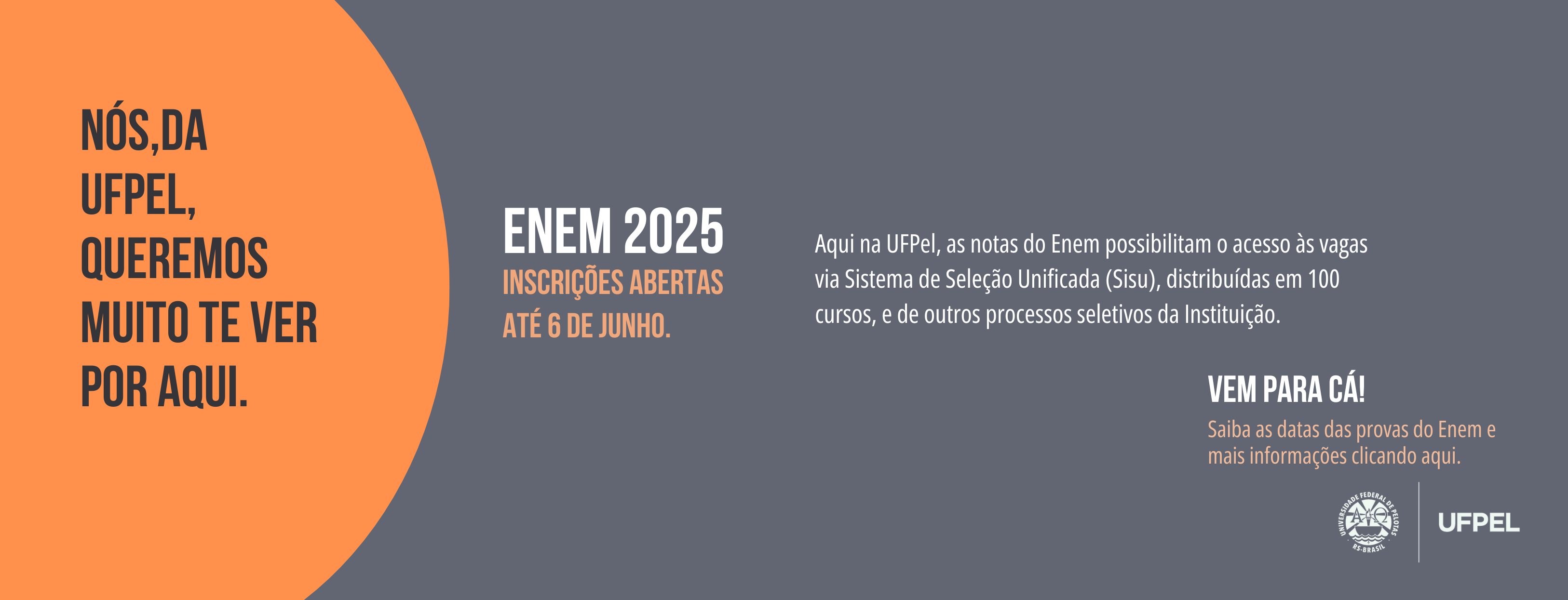 Enem 2025 – inscrições abertas